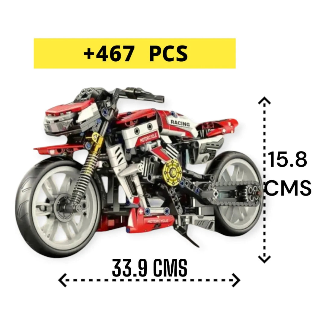 MOTO DEPORTIVA TIPO LEGO (467PCS)