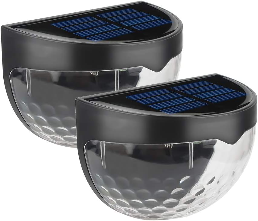 LAMPARA SOLAR PARA EXTERIOR SEMICIRCULAR (2PCS)