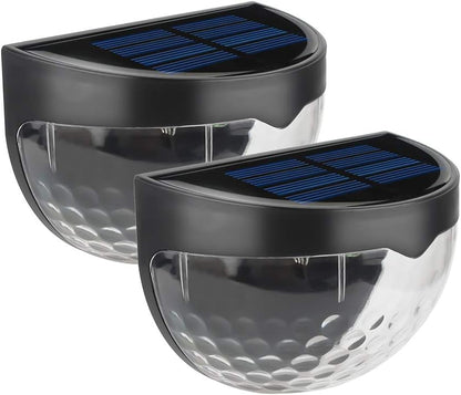 LAMPARA SOLAR PARA EXTERIOR SEMICIRCULAR (2PCS)