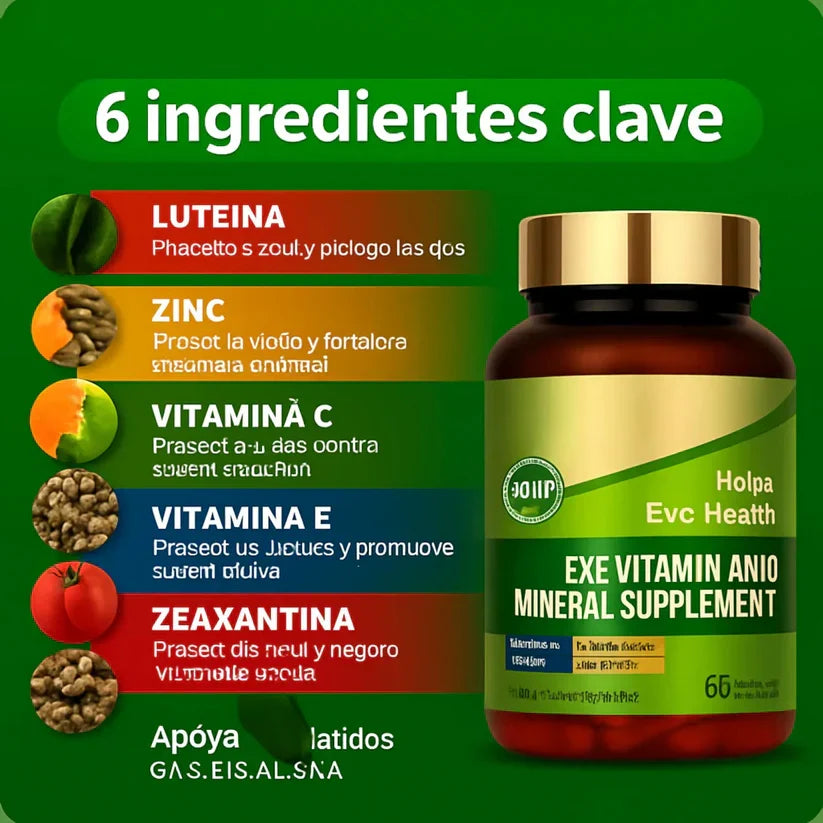 Zooone™ l Nutrición ocular diaria para ver nítido y sin cansancio - 100% Natural
