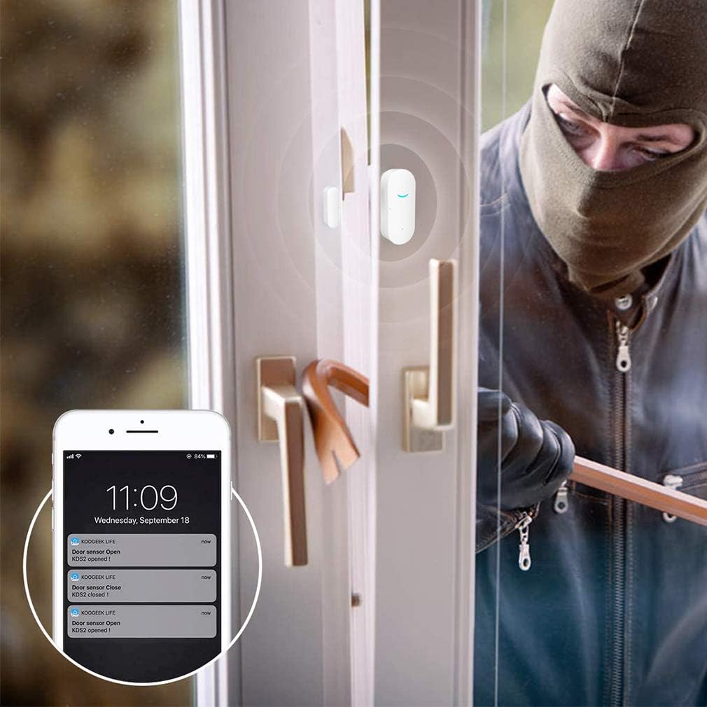 SENSOR DE PUERTA Y VENTANA WIFI CON ALERTA