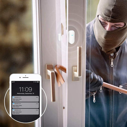 SENSOR DE PUERTA Y VENTANA WIFI CON ALERTA