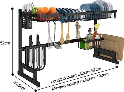ESCURRIDOR DE PLATOS Y VASOS 85CM
