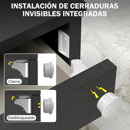 CERRADURA PARA GAVETAS MAGNÉTICA