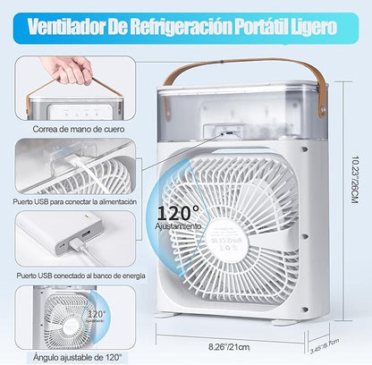 MINI AIRE ACONDICIONADO PORTÁTIL 3 EN 1