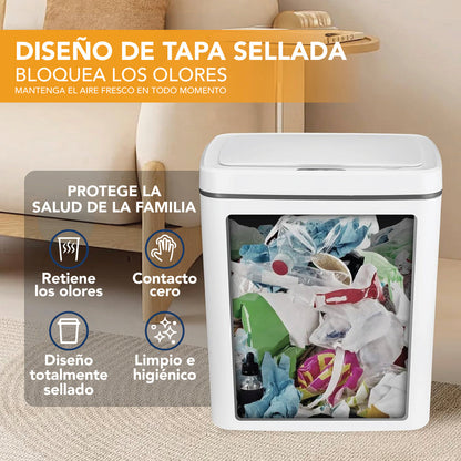 BASURERO INTELIGENTE CON SENSOR 18L