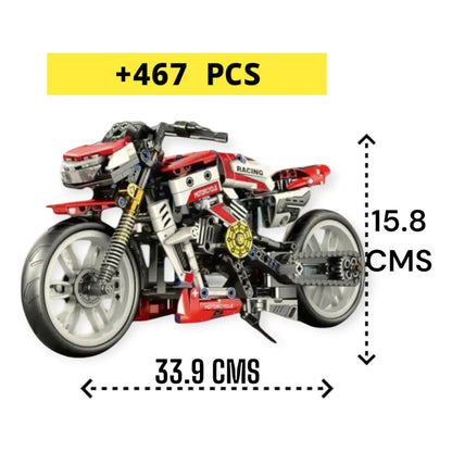 MOTO DEPORTIVA TIPO LEGO (467PCS)