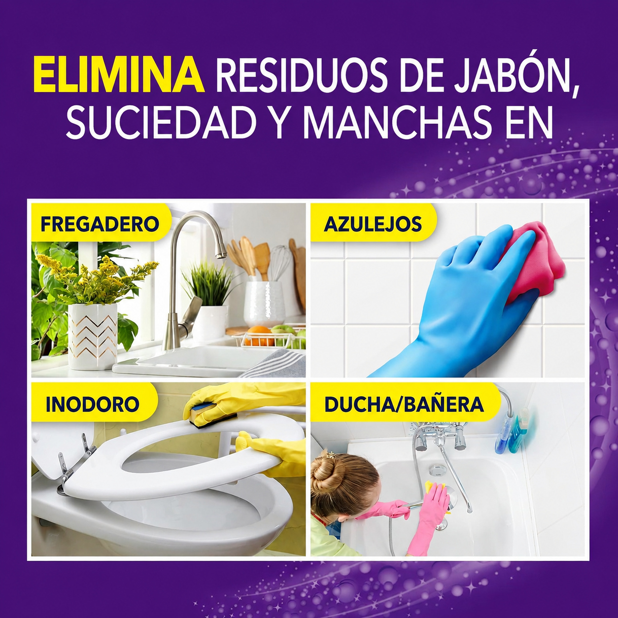 ESPUMA LIMPIADORA MULTIUSOS OXI CLEAN 538G