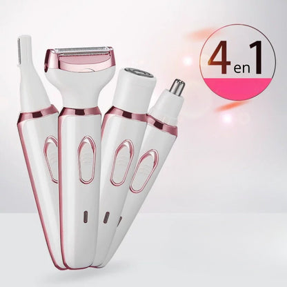 RASURADORA FEMENINA 4 EN 1 KEMEI 6713