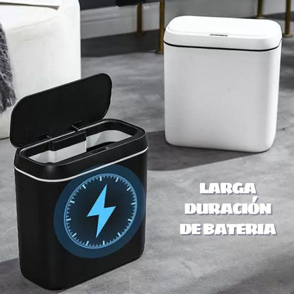 BASURERO OVALADO INTELIGENTE CON SENSOR 18L