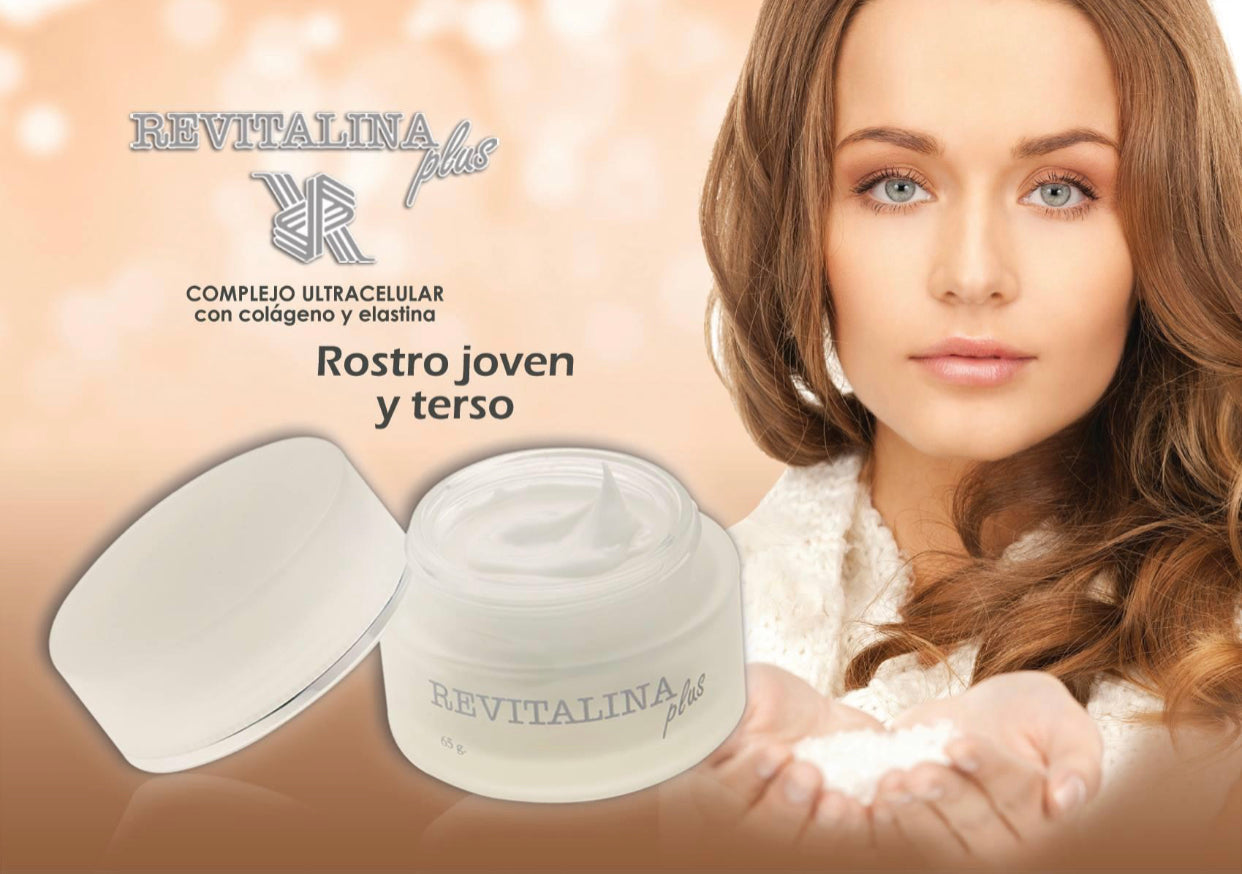 CREMA HIDRATANTE  Y ANTIARRUGAS  A BASE DE COLÁGENO REVITALINA