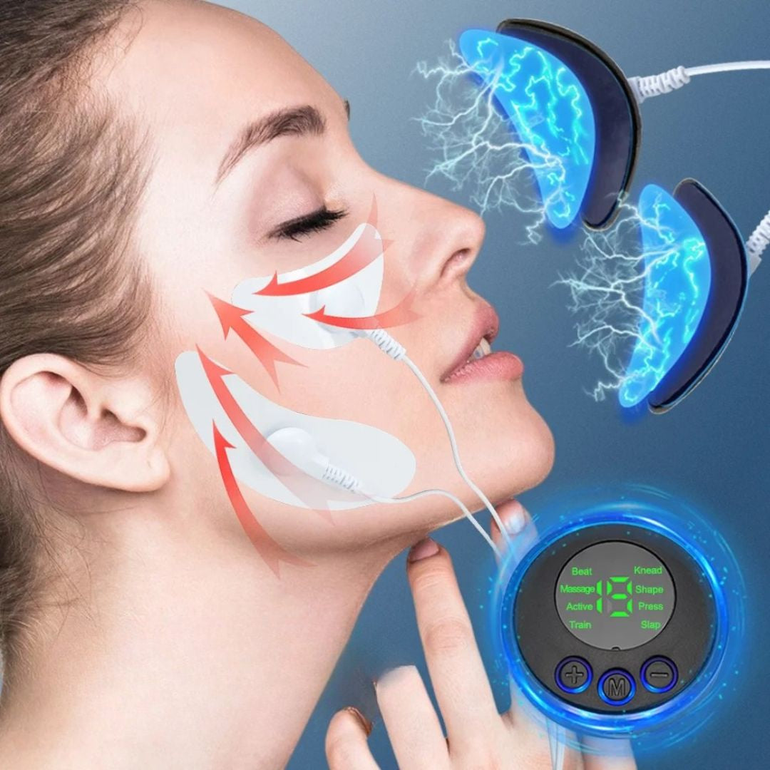 MASCARA MASAJEADORA FACIAL ELÉCTRICA