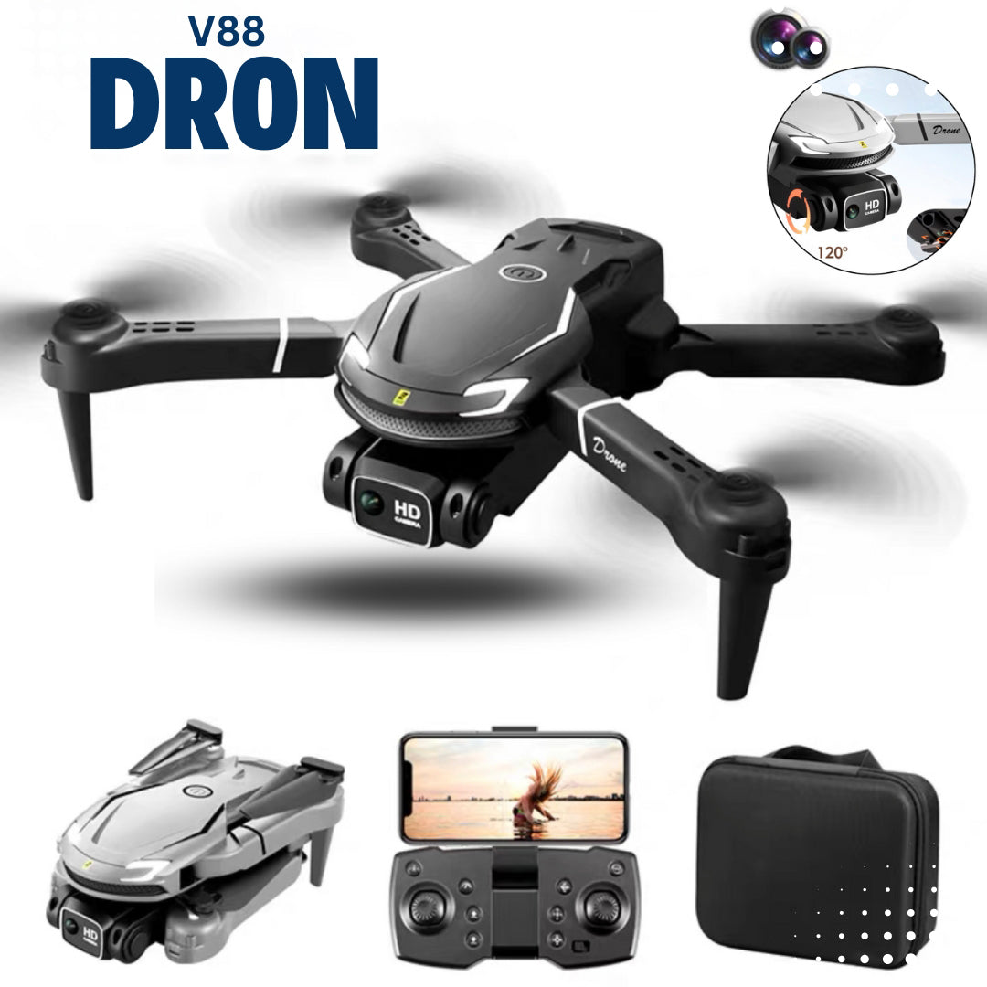 DRONE V88 DOBLE CÁMARA FULL HD1080