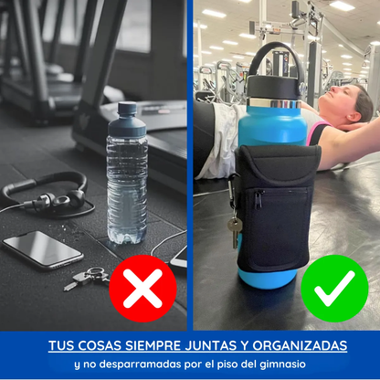 SOPORTE MAGNETICO PARA BOTELLAS DE GIMNASIO
