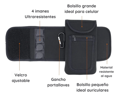 SOPORTE MAGNETICO PARA BOTELLAS DE GIMNASIO