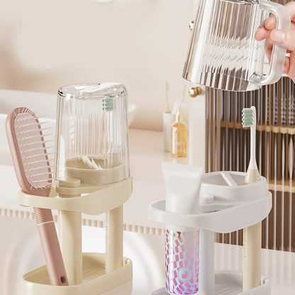 SOPORTE PARA CEPILLOS DE DIENTES Y PASTA